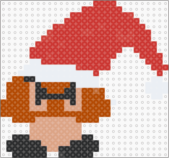 Super Mario Christmas collection no. 2. The Goomba Who Loved Christmas - red,goomba,super mario,mario,christmas,christmas decoration,super mario christmas