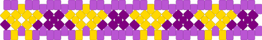 Glitch trap themed star cuff - yellow,pink,glitchtrap,fnaf,purple