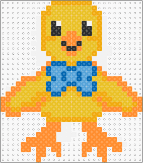 Giant chick - orange,yellow