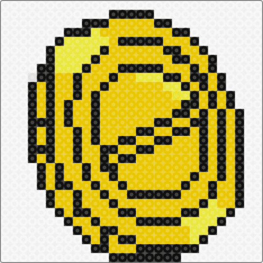 lucky coin - dandys world, gigi, lucky coin, yellow