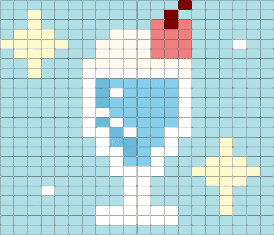 ice cream soda- blue edition!! - light blue