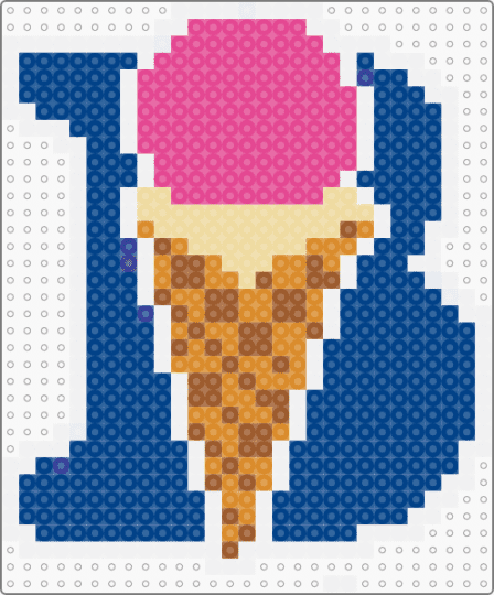 ice cream logo - pink,blue,braums,ice cream,logo,food,sweets,dairy,ice cream cone,brand