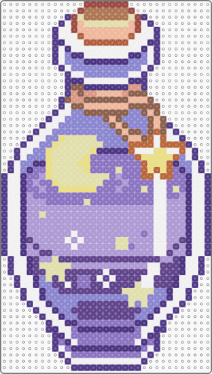 blue bottle -remix personal- - purple,blue,pink,jar,stars,object,glass jar,space,potion,liquid