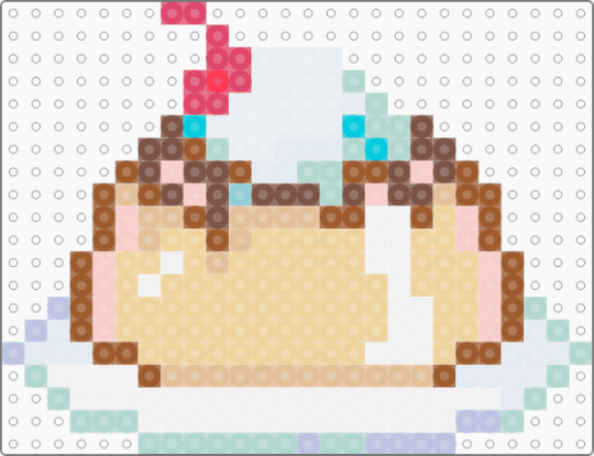 Pudding treat - tan,beige,pudding,dessert,food,treat,pastel,kawaii,flan,cherry
