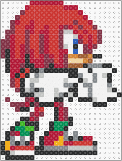 Knuckles - brown,red,knuckles,knuckles the echidna,sonic,echidna,video games,game character,fists