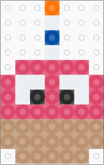 Carl Cupcake (FNAF) - beige,red