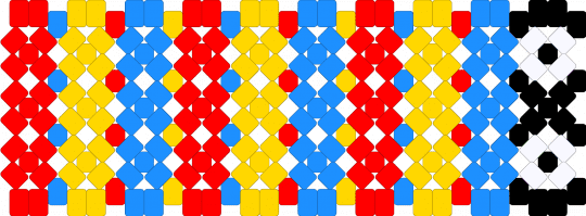 Wally Darling Base - red,yellow,light blue