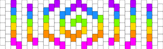 rainbow spiral - white,light blue,orange,colorful