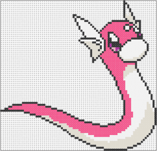 Shiny dratini - pink,beige