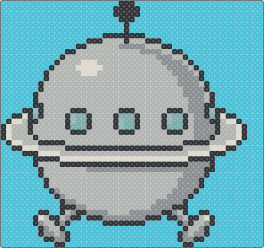 Earthbound (Jeff UFO) - beige,light blue