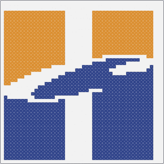 HC - orange,blue