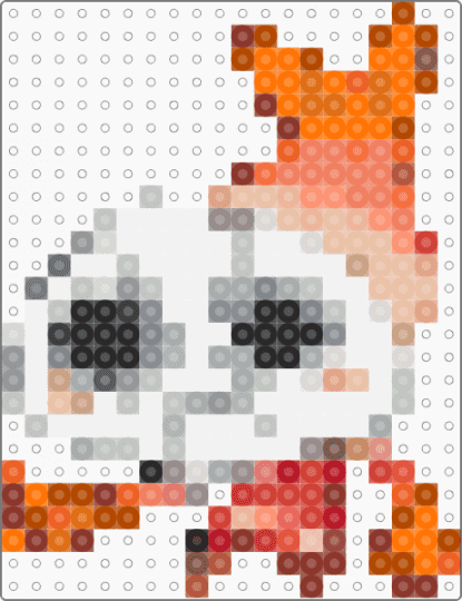 Dandy's world!!!shrimpo 😭 - red,orange,beige,gray