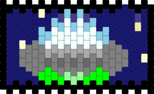 ufo panel - purple,gray