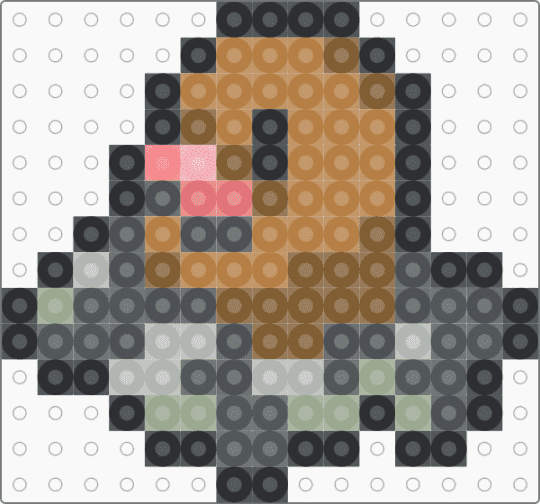 Diglett Fuse Bead Patterns - Gallery - Kandi Pad | Kandi Patterns, Fuse ...