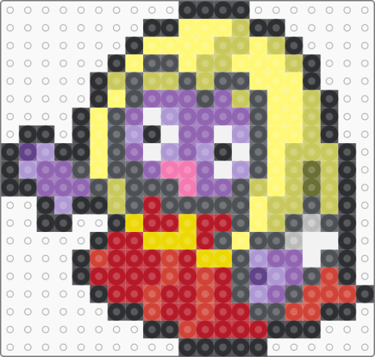 Jynx F - gray,red,yellow,pink,colorful