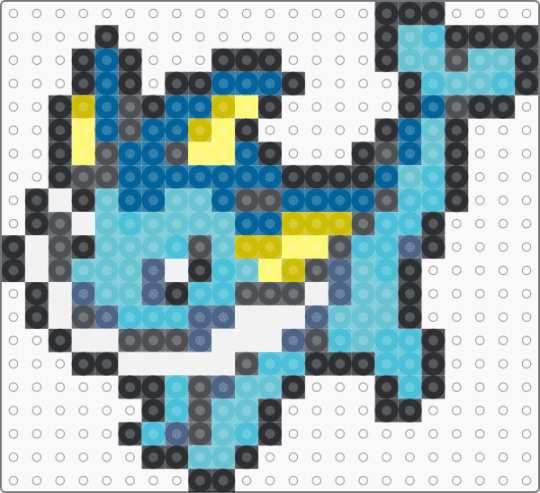 Vaporeon F - light blue,blue
