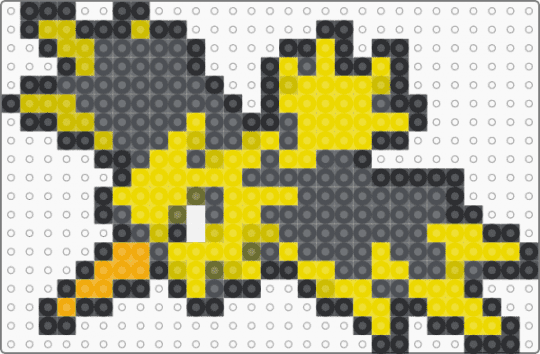 Zapdos F - gray,yellow