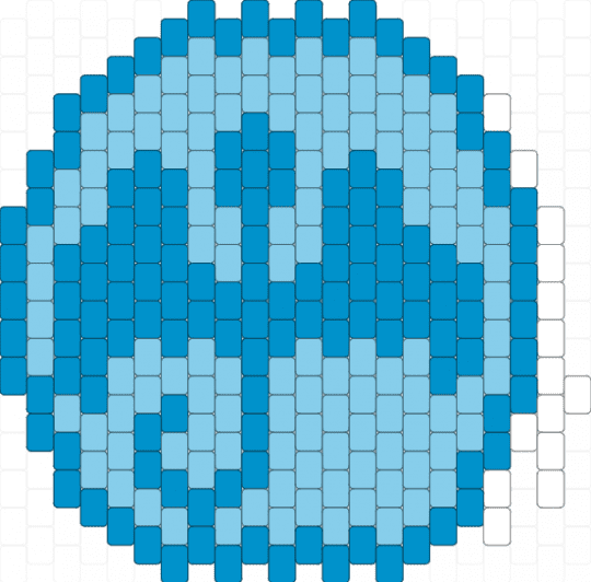 Wings of fire bag symbol back - light blue