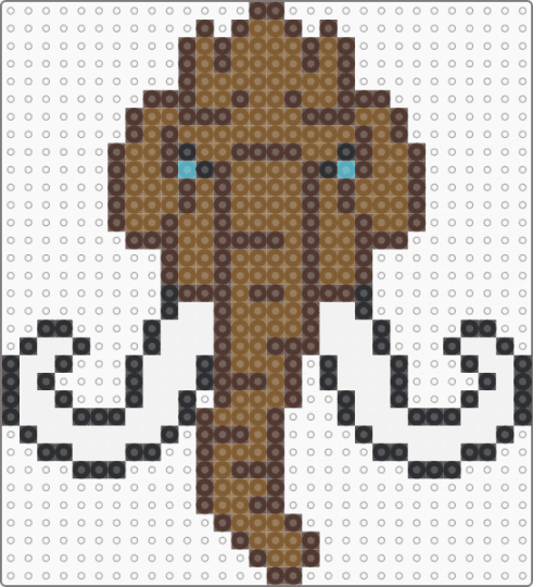 Wooli - brown,tan