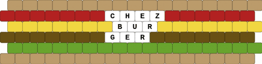 Cheeseburger - beige,burgerrrr
