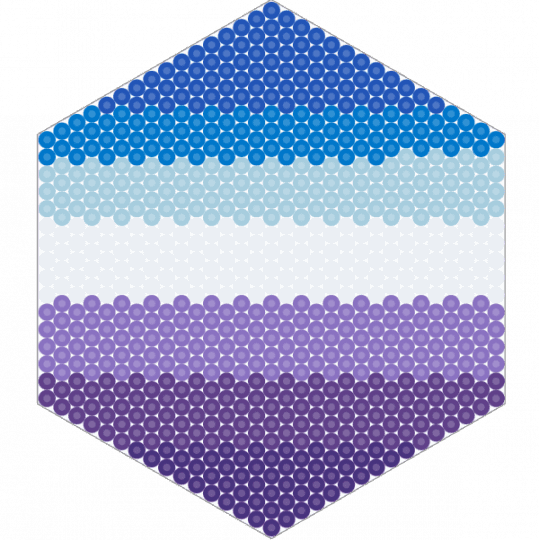 Berrisexual pattern - blue