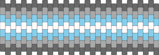 Demiboy cuff! - gray,beige,light blue