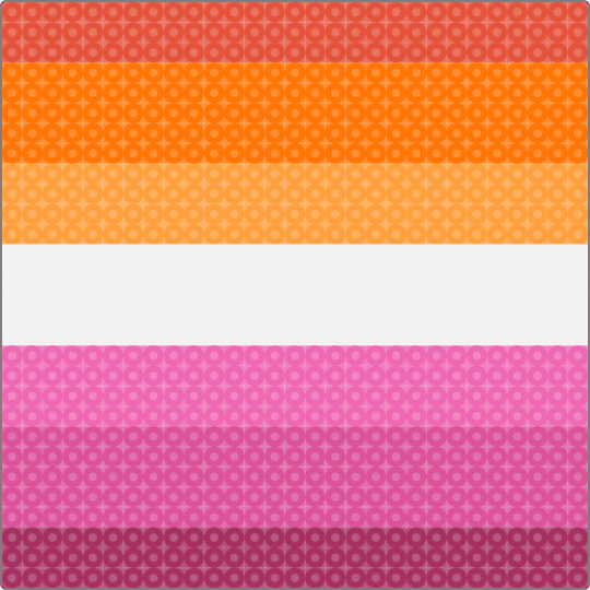 Lesbian flag :D - orange,pink
