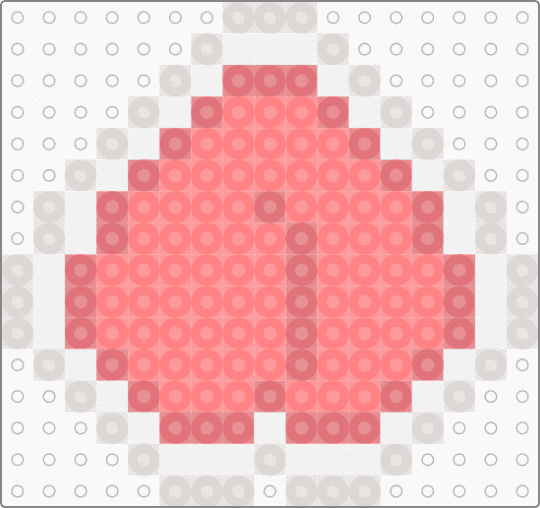 Peach - red