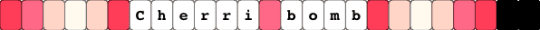 cherri,, - red,beige