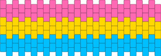 Pan cuff 4 all u pan peeps - pink,yellow,light blue,pride,pan