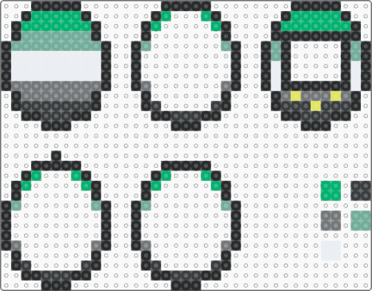 Romantic Shaker! - black,gray,teal,green