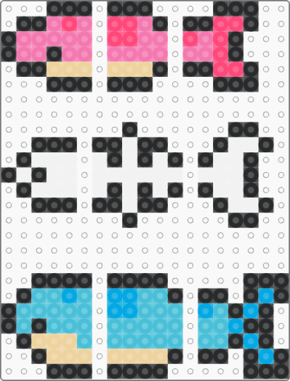 Fish things V1 - black,light blue