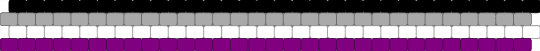 Asexual Pride Cuff! - beige,pink