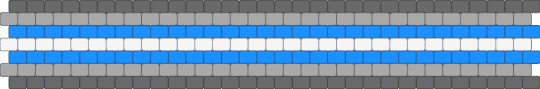 Demiboy Pride Cuff - gray,beige,light blue
