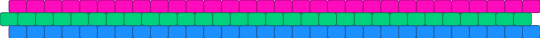 Polysexual Pride Cuff!!! - pink,teal,light blue