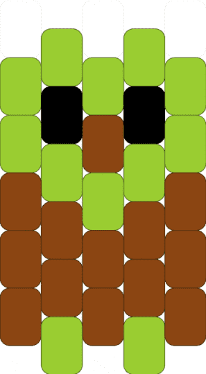 Kiwi bird - green,red
