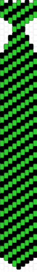 Black and green kandi Tie - green,black,tie,black and green,kandi,stripe