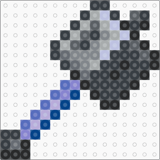Mace - black,gray,mace,minecraft