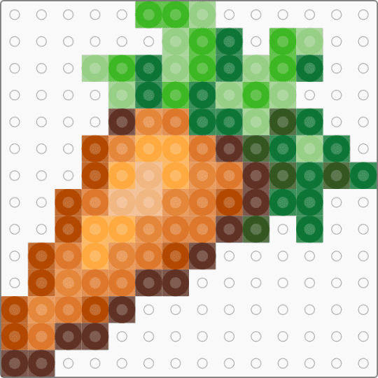 carrot - green,brown,orange,carrot