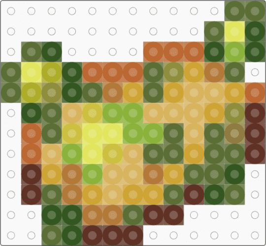 Poisonous Potato - gold,orange,poisonous potato,minecraft