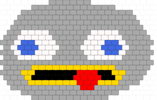 OTGW Rock (V.1) - beige,otgw,kandi,flat,easy,cool,silly,big,character
