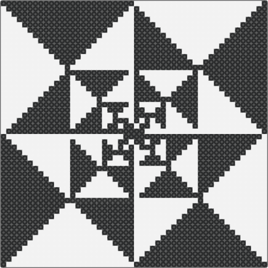 Tally Hall Fuse Bead Large Panel - album, black, fuse beads, fusebeads, kandi, music, panel, tally hall, tallyhall, white