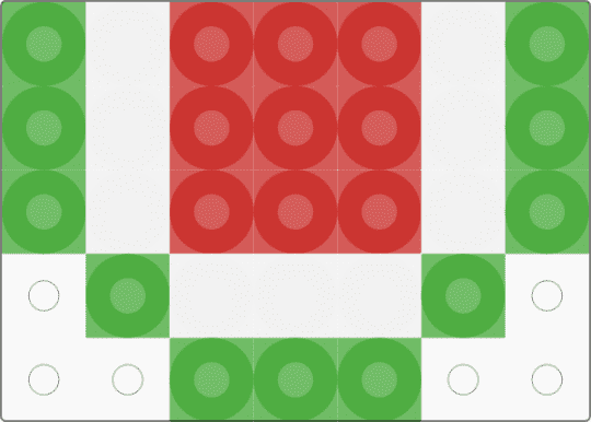 Watermelon slicd - green,red,food,fruit,simple