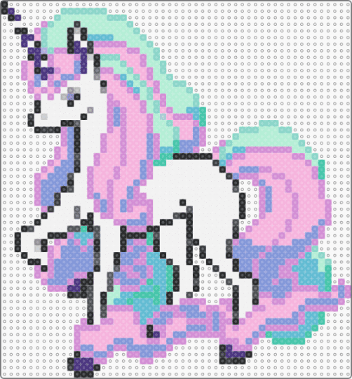 Galarian Rapidash - light blue,pink,pokemon,gen 8,horse