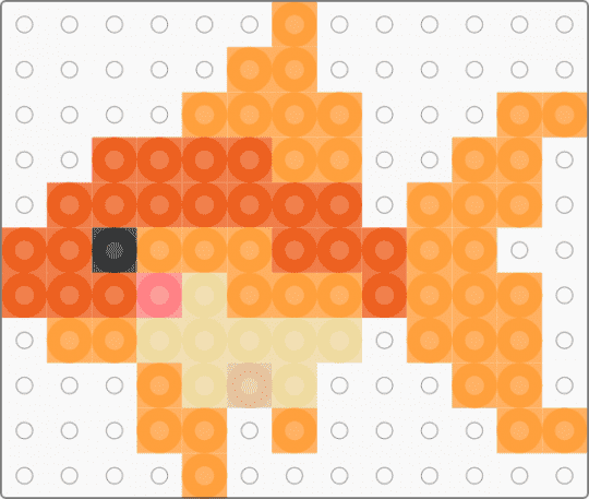 cute mini goldfish - orange