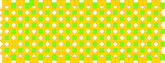 Lemon lime rotator base #1 - yellow,green