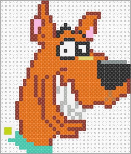 Scooby - scooby doo,dog,cartoon,head,character,smile,animal,red,orange