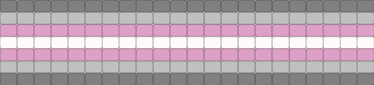 demi girl cuff - pink,beige,gray,demi girl,pride