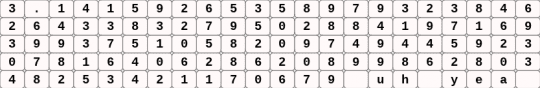 100 digits of pi cuff - white,100 digits of pi,pi,100 digits