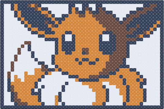 Eevee Pinball - purple,orange,eevee,pokemon,pinball